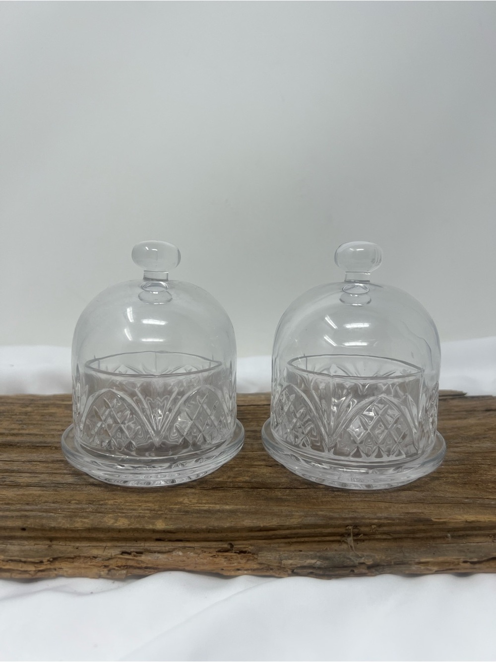 Godinger Dublin Collection Butter Dome - Set of 2